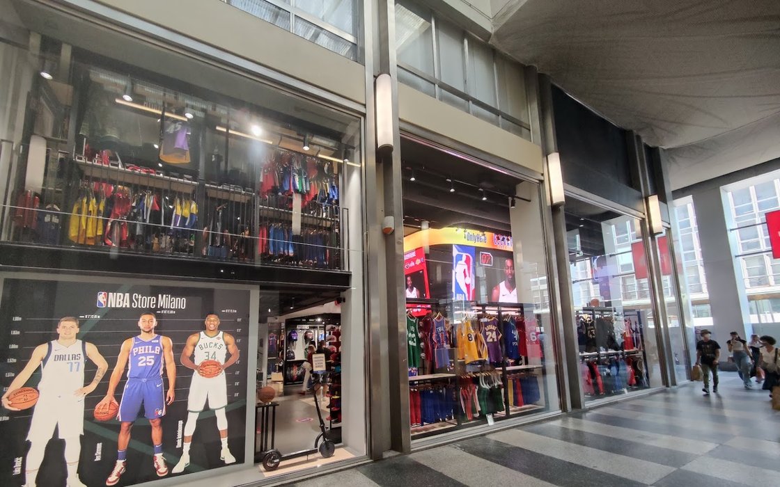 CWS e l'NBA Store di Milano 🏀 